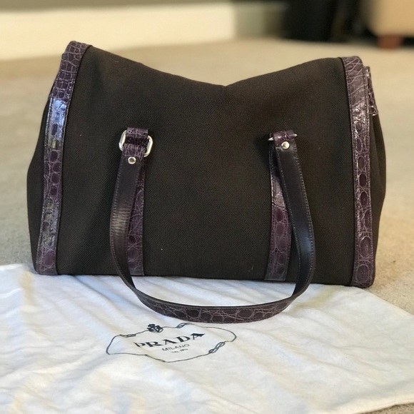 Prada Canapa Cocco Tote - Picture 2 of 8